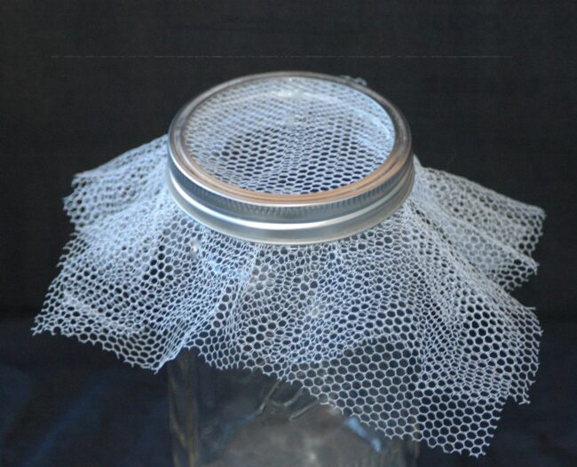 White nylon net